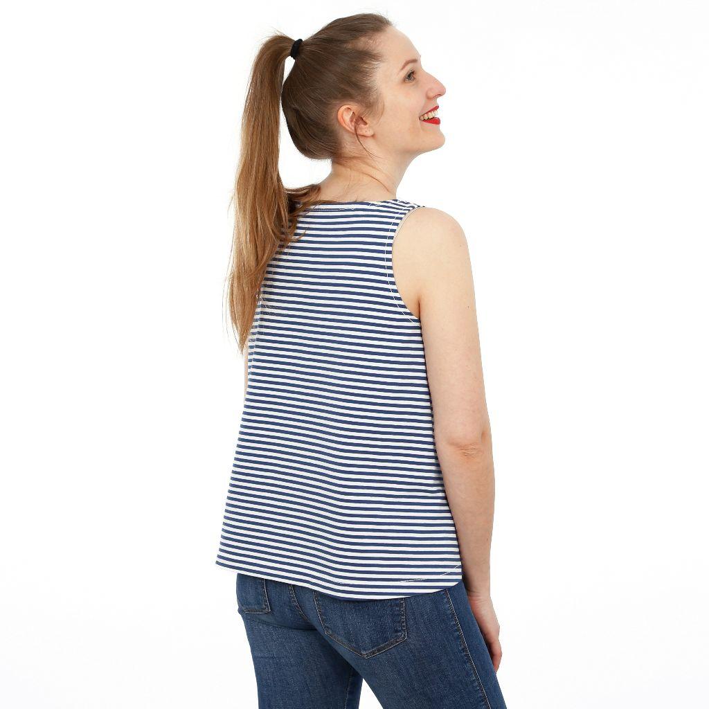 Papierschnittmuster Luftiges Damentop Frau Lizzy XS-XL